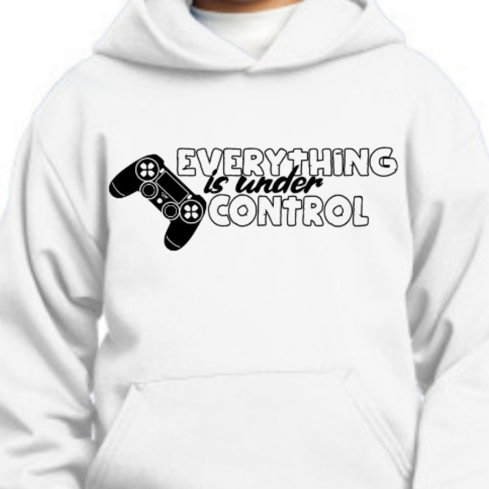 Everything is Under Control Gaming Youth Hoodie